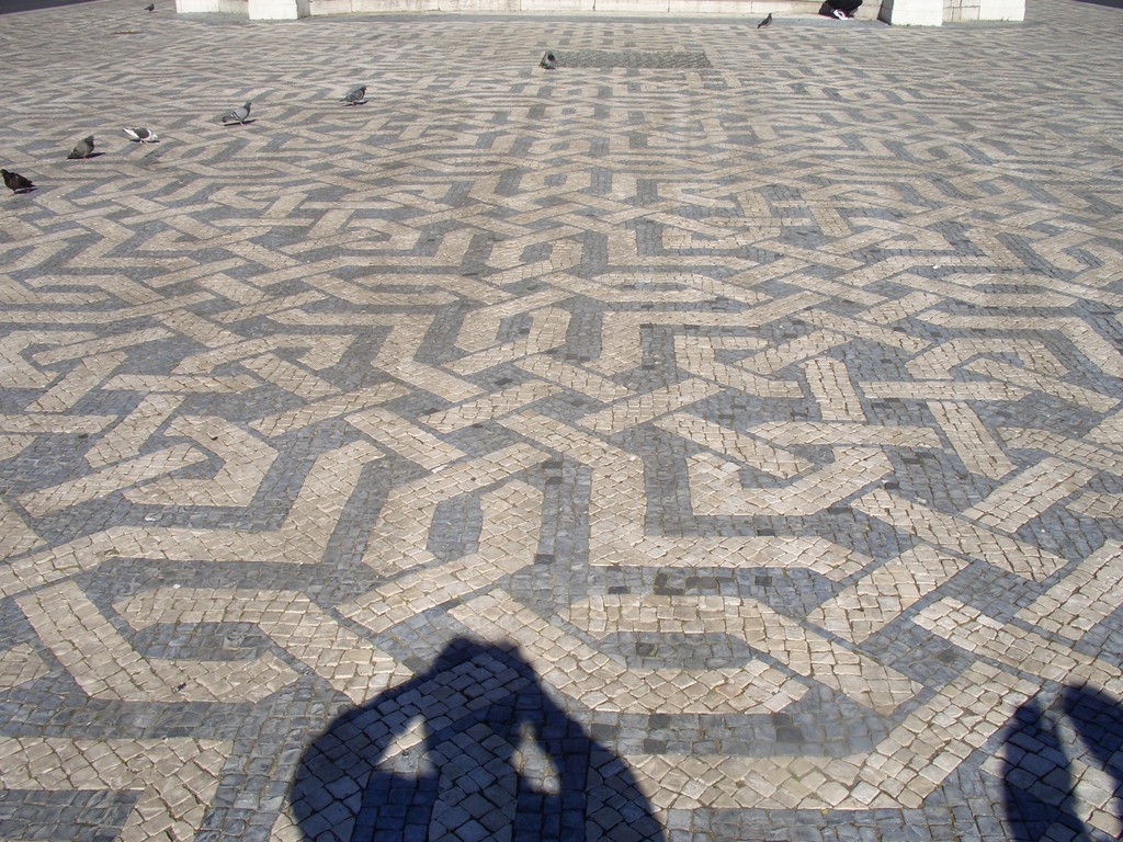 Plaza mosaic