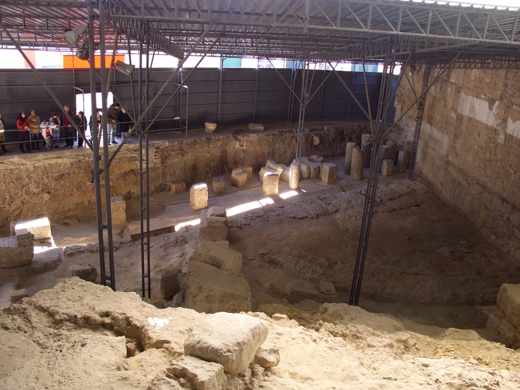 Roman Theatre ruins.