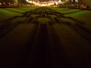 The park at night.