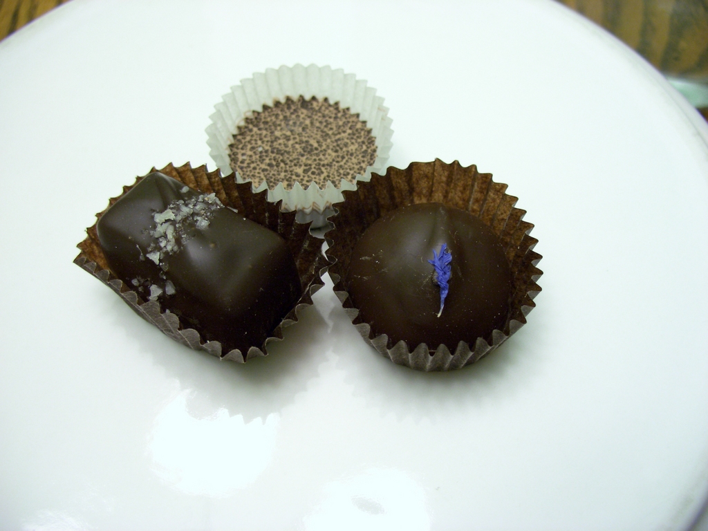 Tasty chocolates.